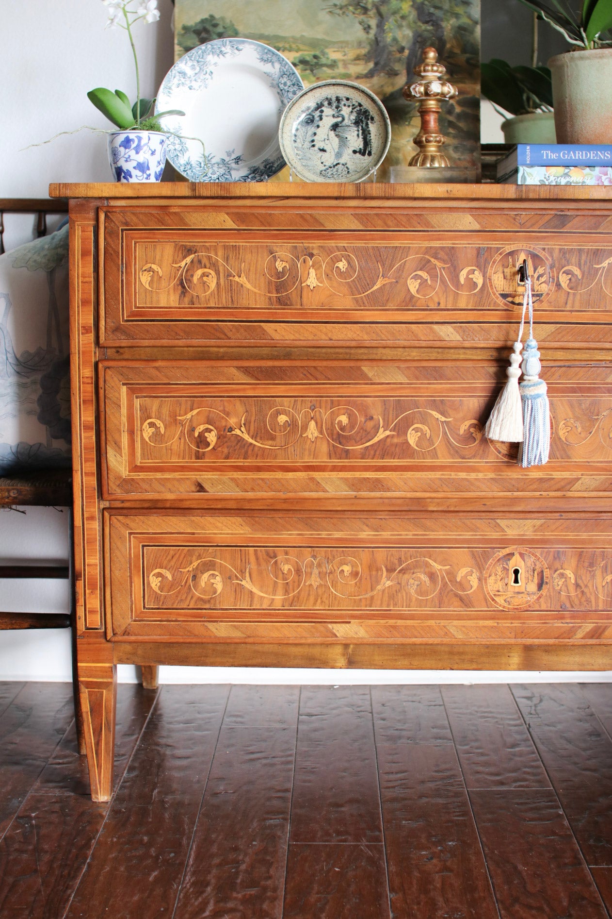 Italian Commode with Inlay