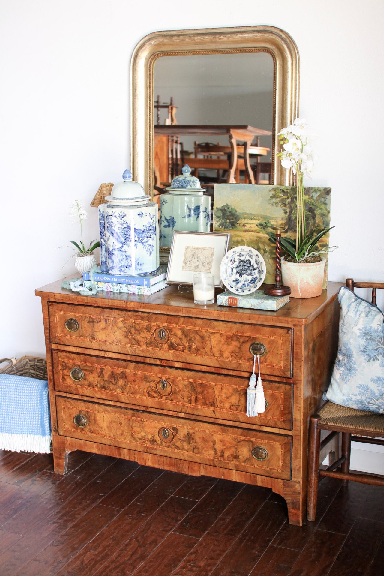 Italian Inlay Commode