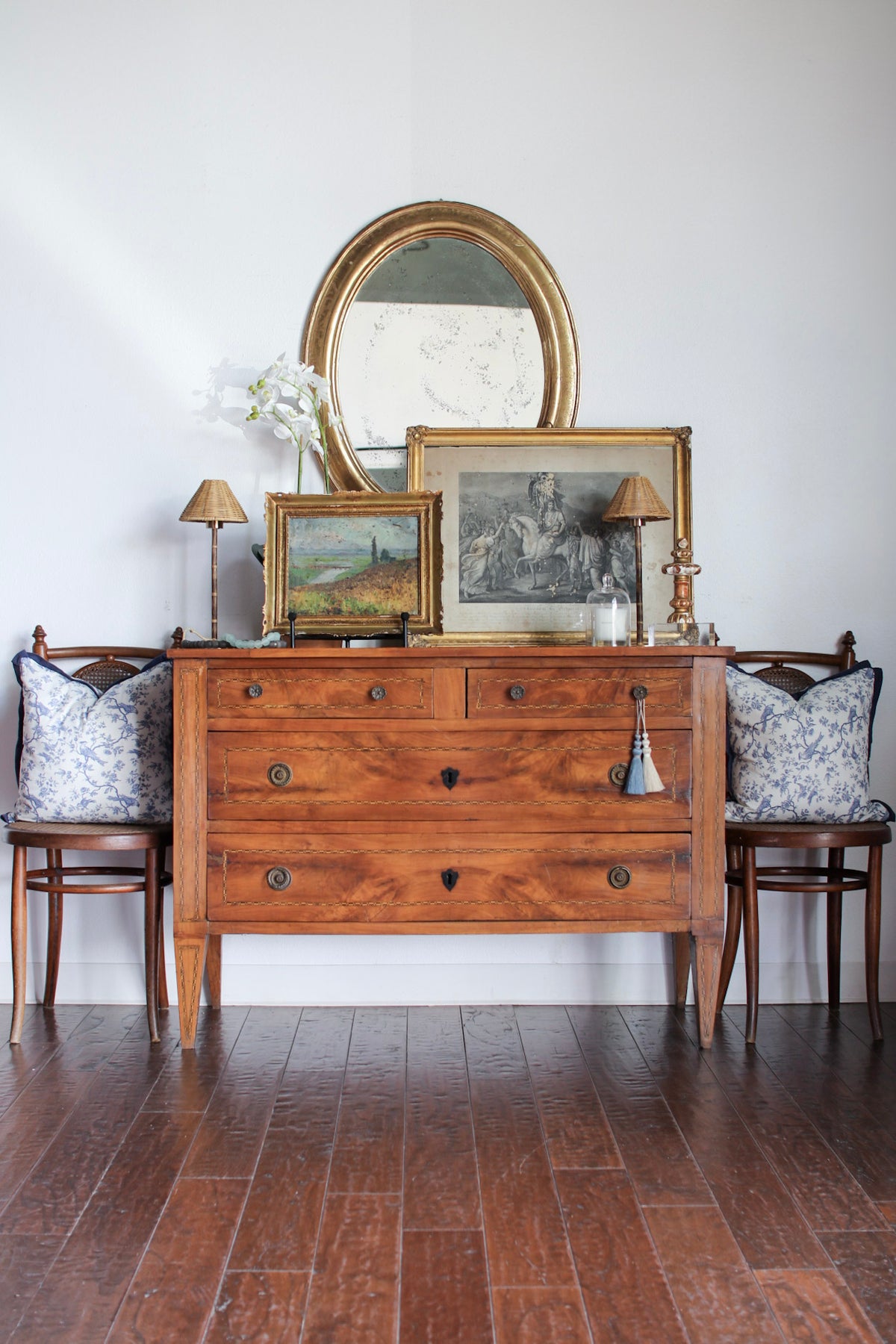 Italian Inlay Commode