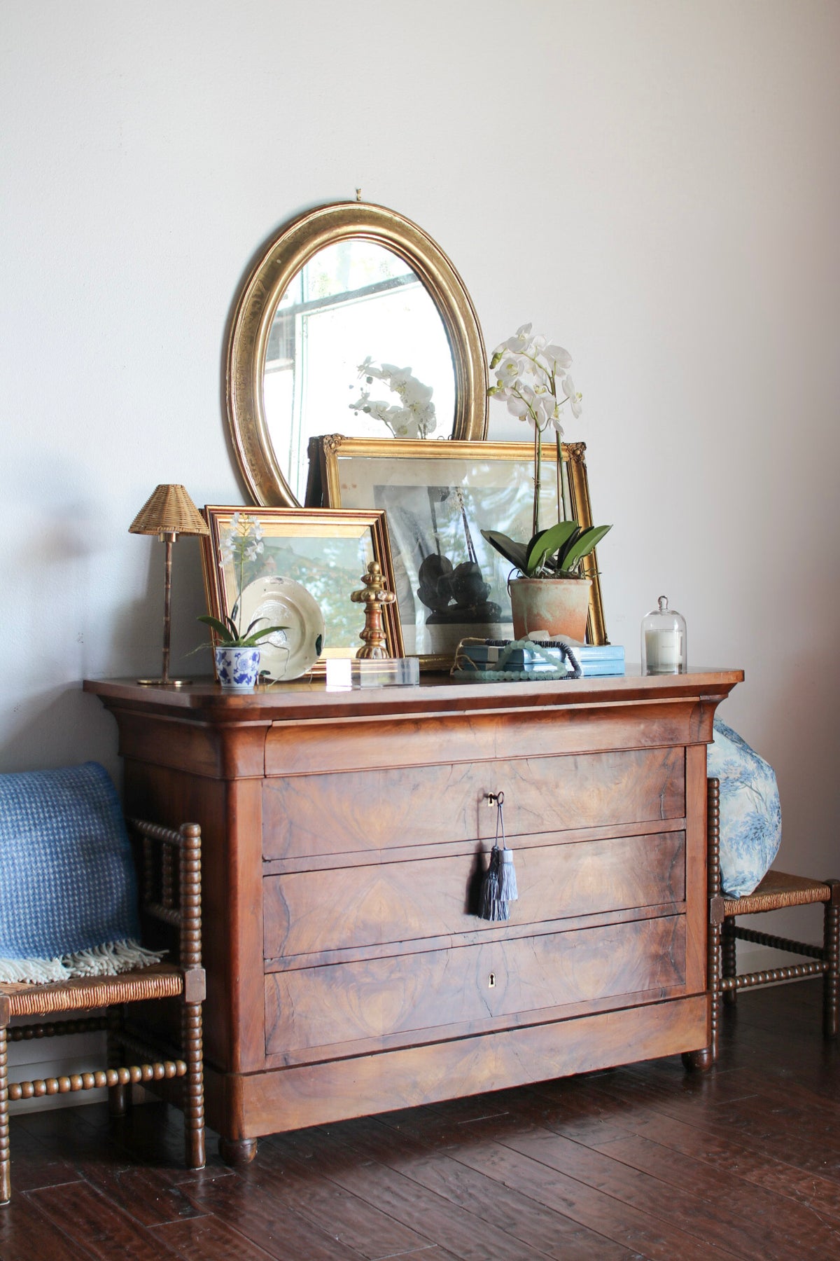 French Louis Philippe Walnut Commode