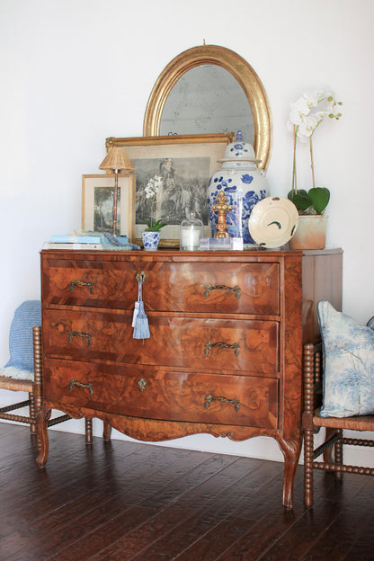 Antique Italian Lombardy Chest: Circa 1680
