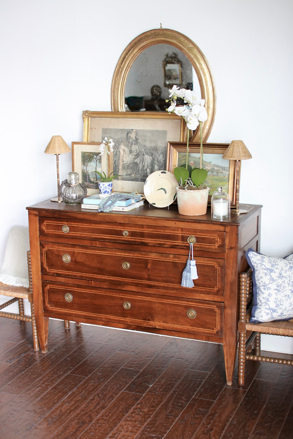 Italian Inlay Commode