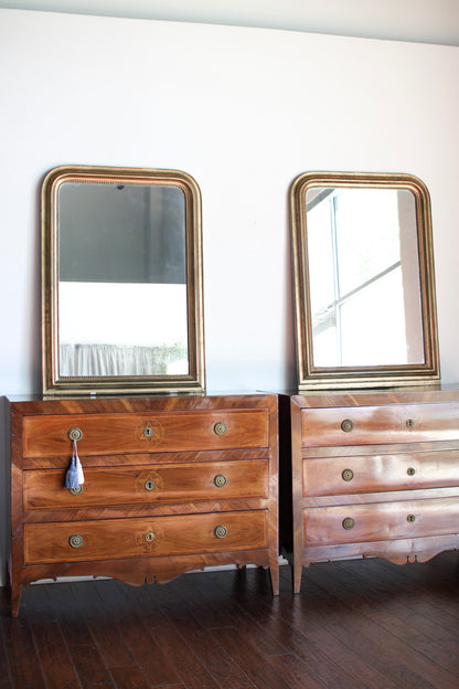 Pair of French Louis Philippe Mirrors