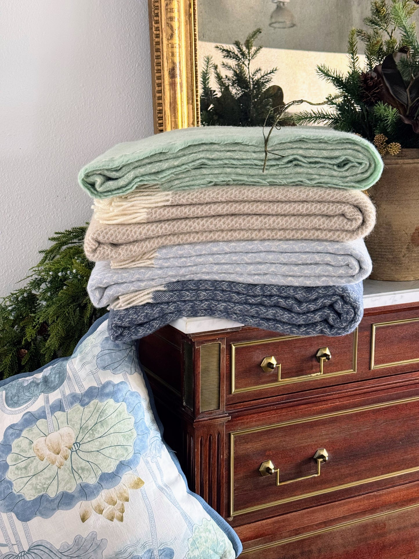 English Wool Throw