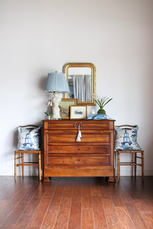 French Louis Philippe Walnut Commode