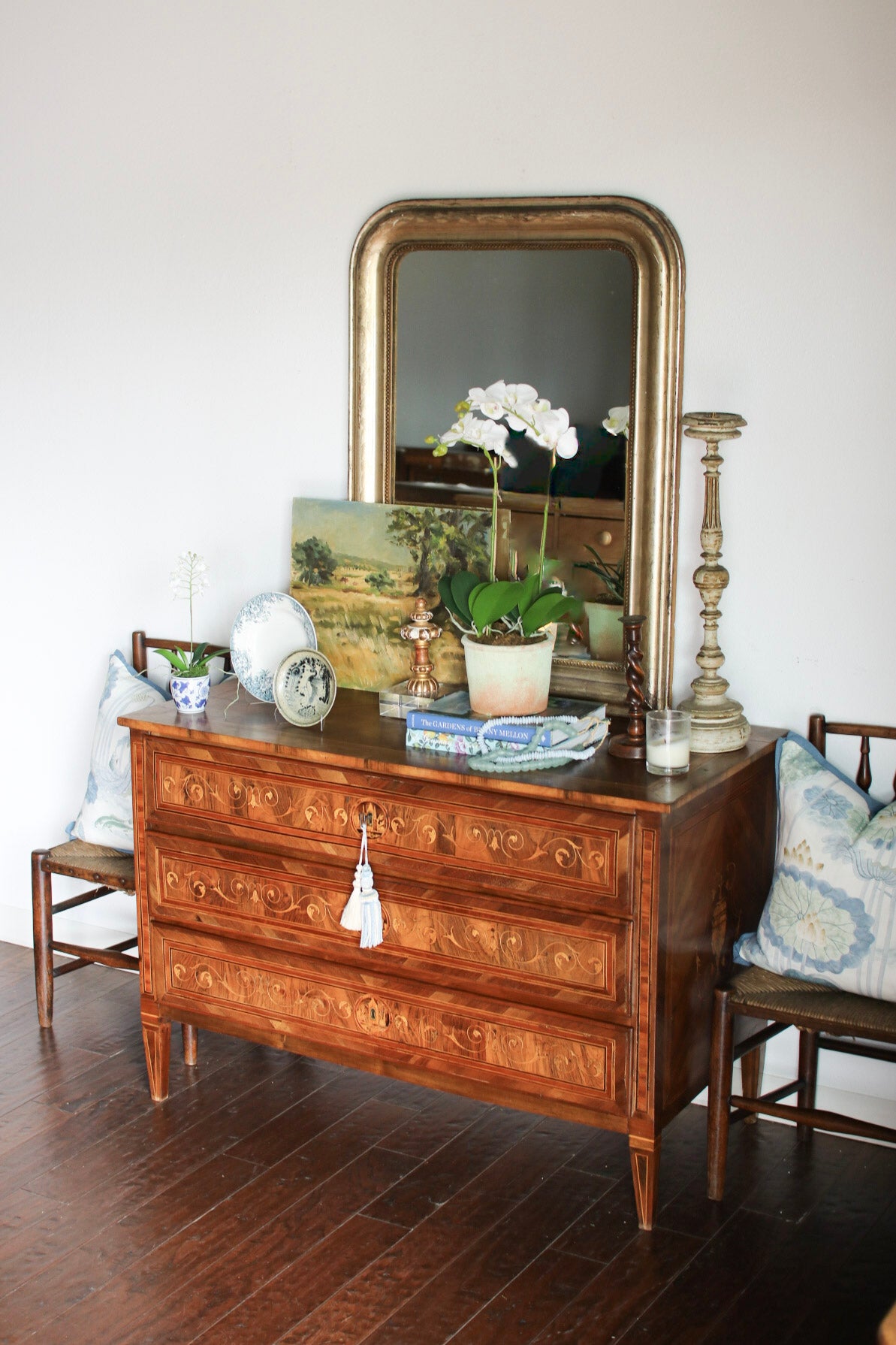 Italian Commode with Inlay