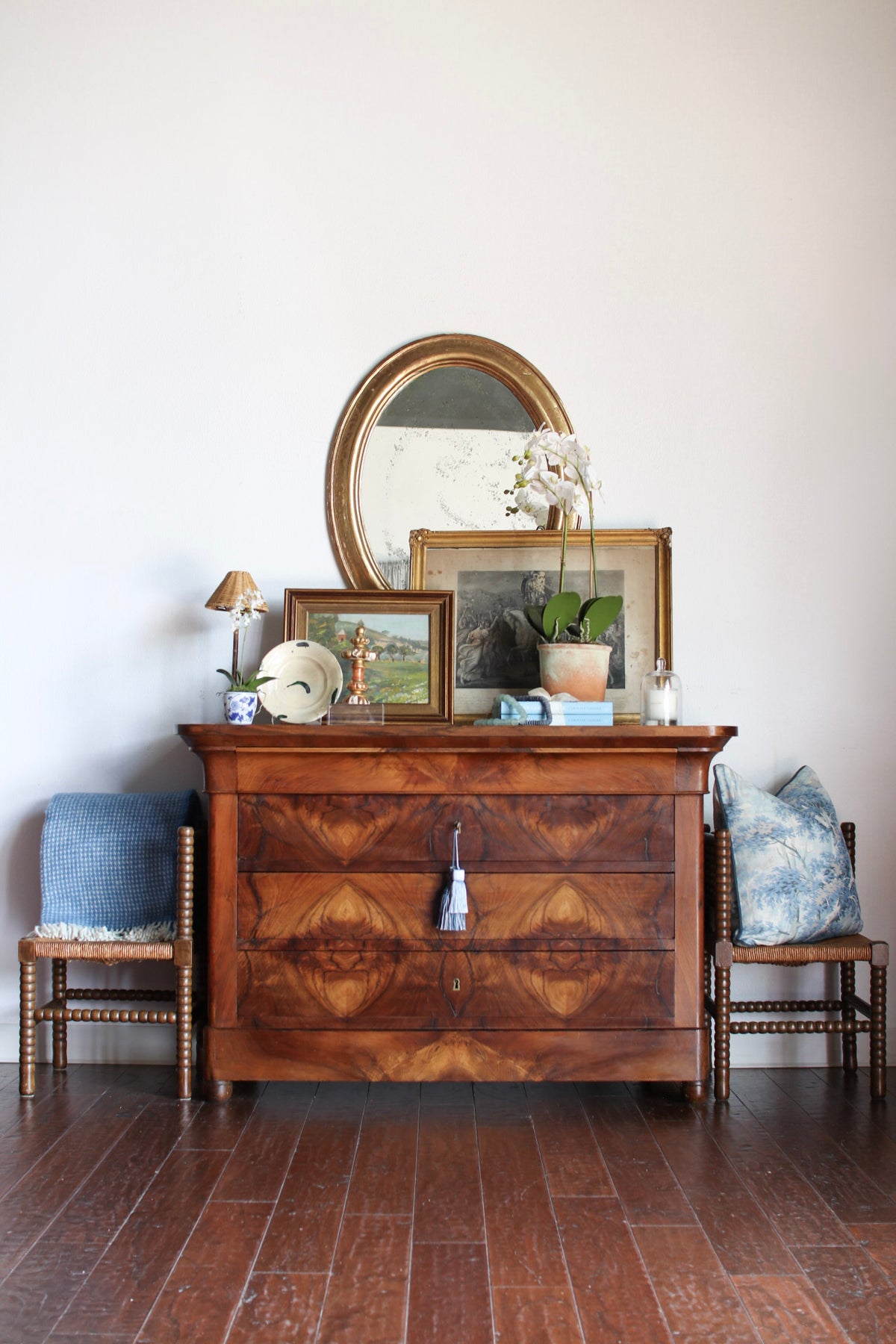 French Louis Philippe Walnut Commode