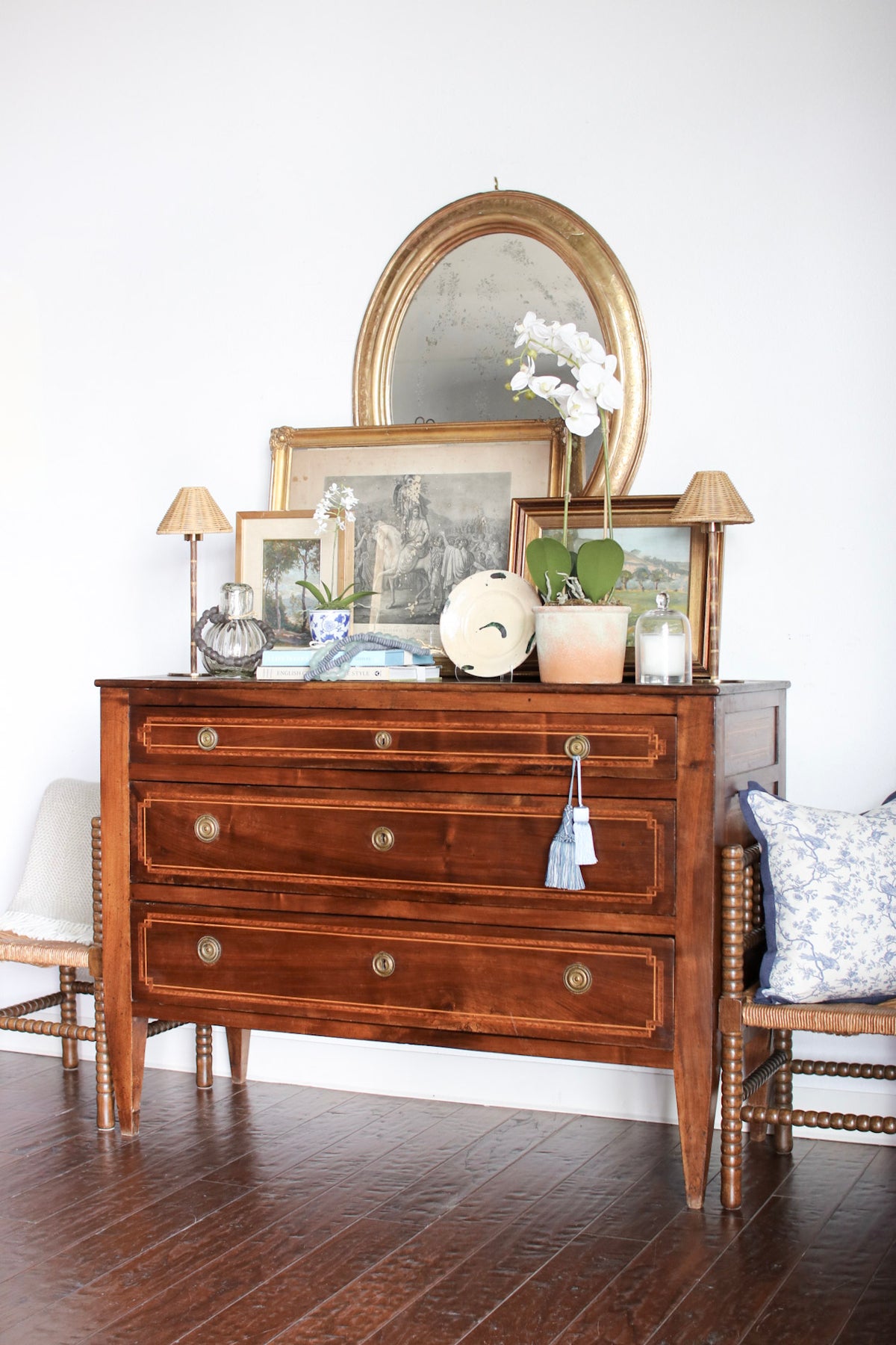 Italian Inlay Commode