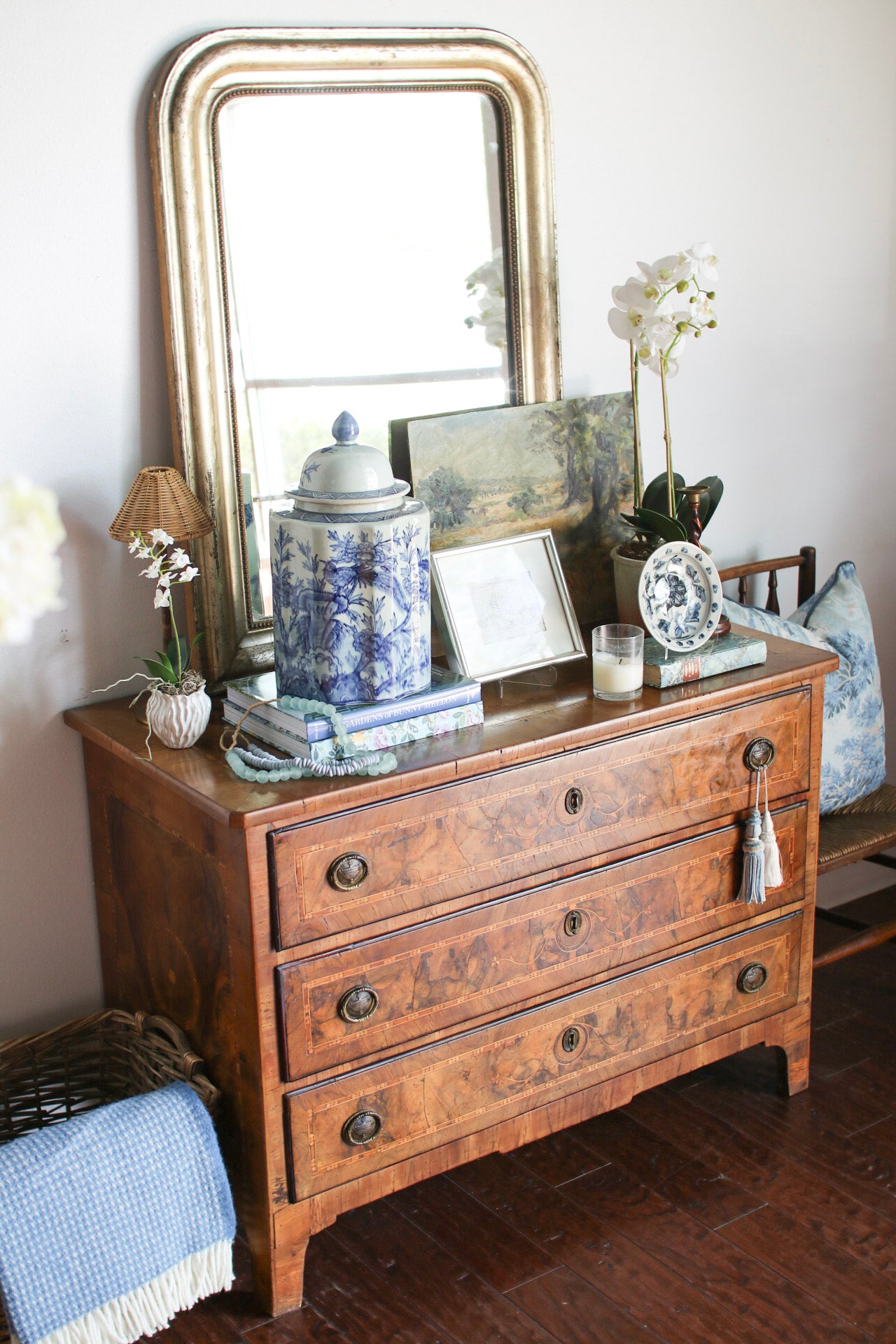 Italian Inlay Commode