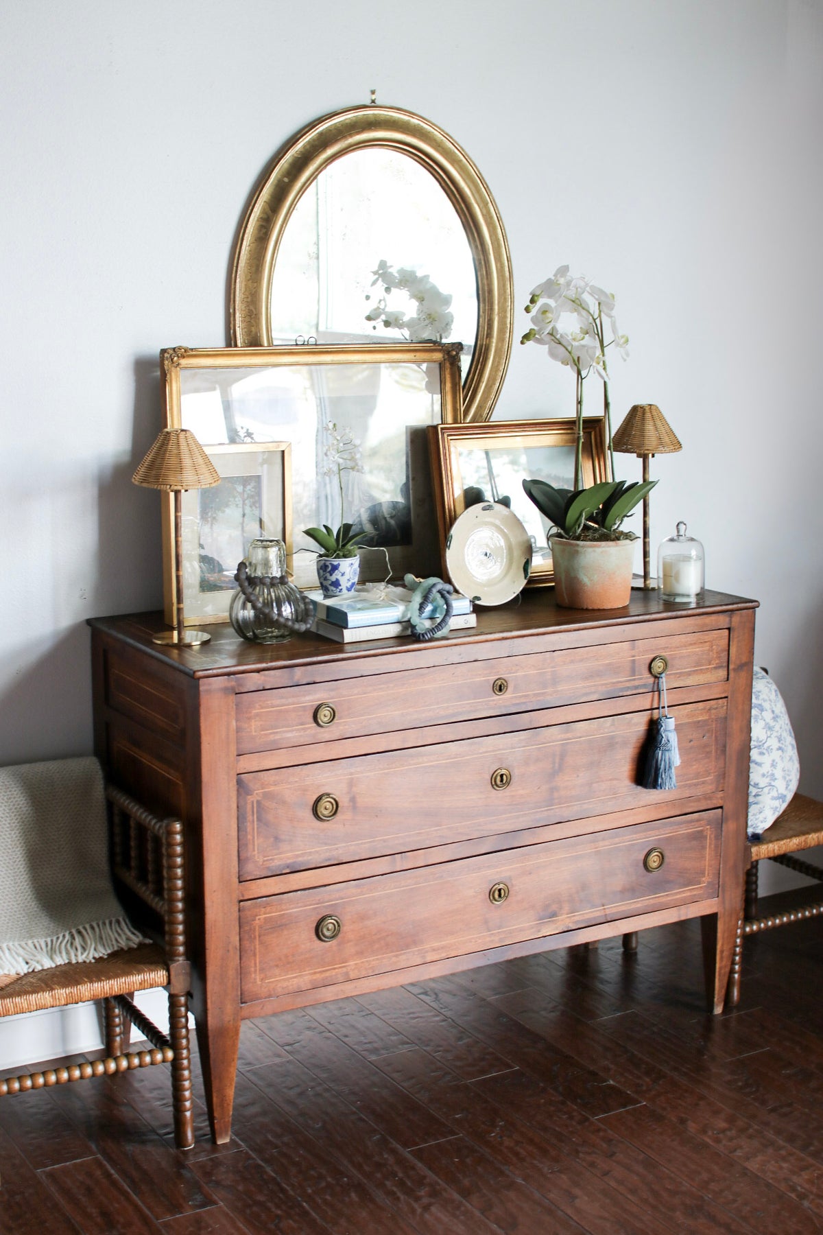 Italian Inlay Commode
