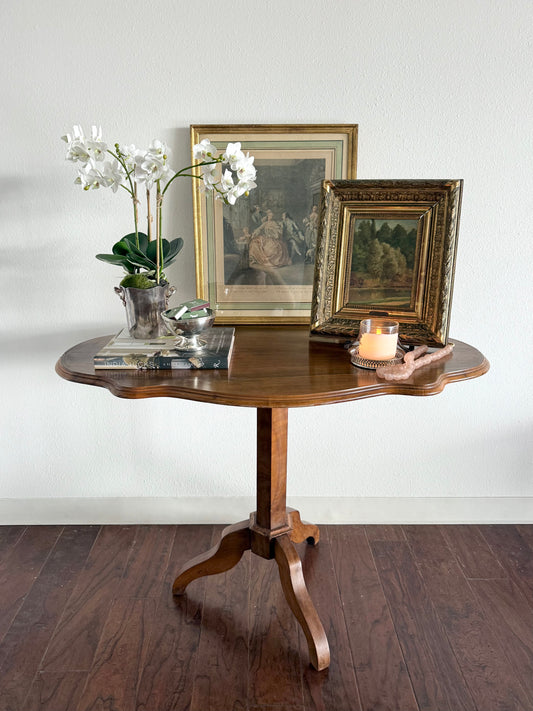 French Walnut Violin Table