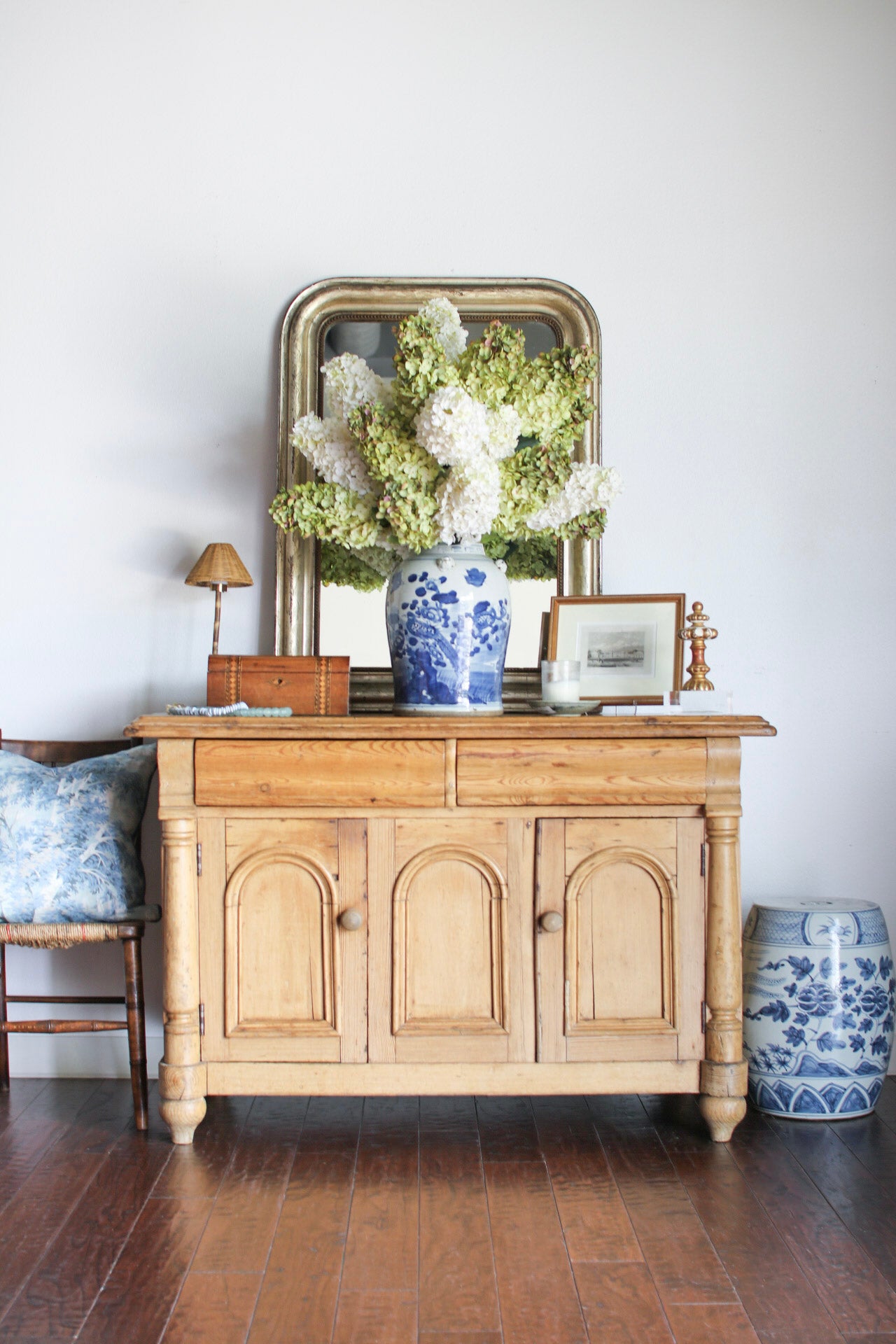 English Pine Sideboard