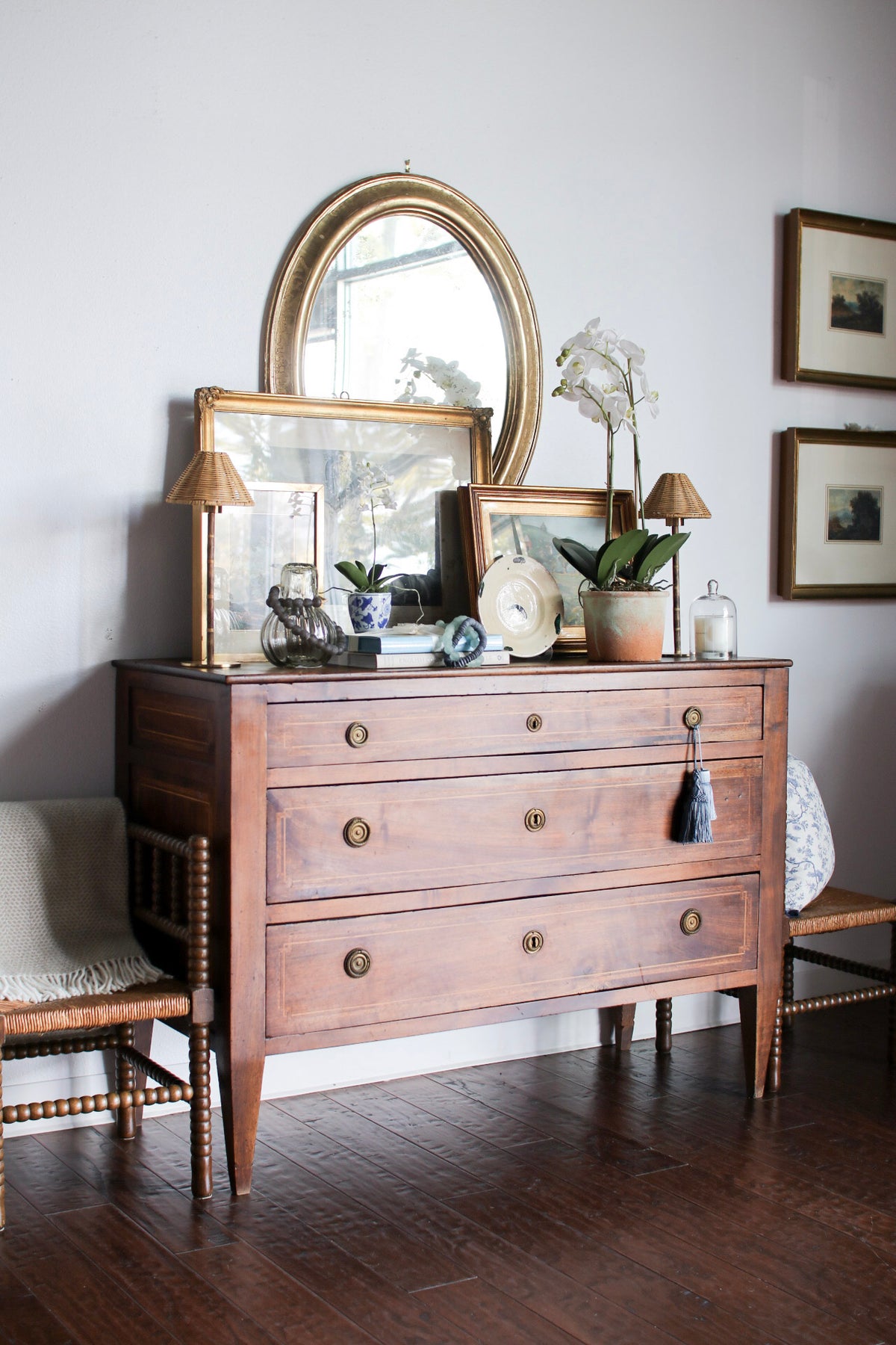 Italian Inlay Commode