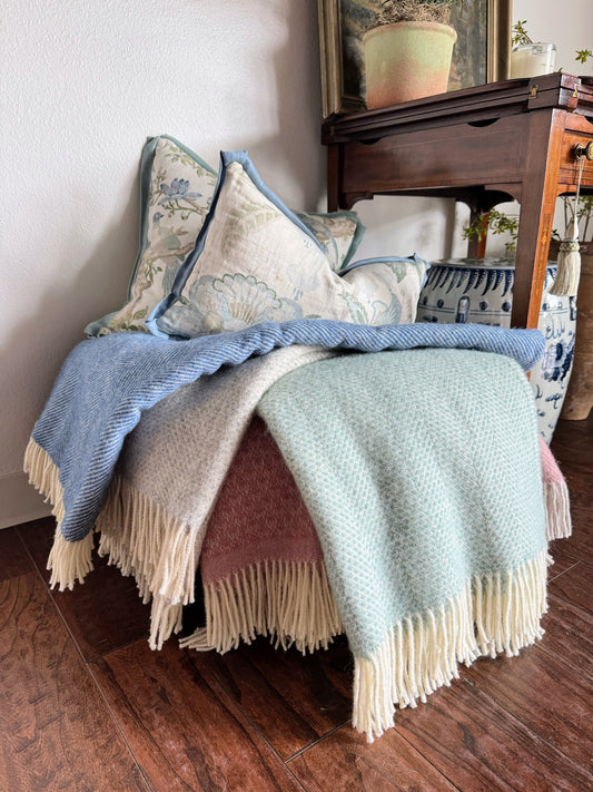 English Wool Throw