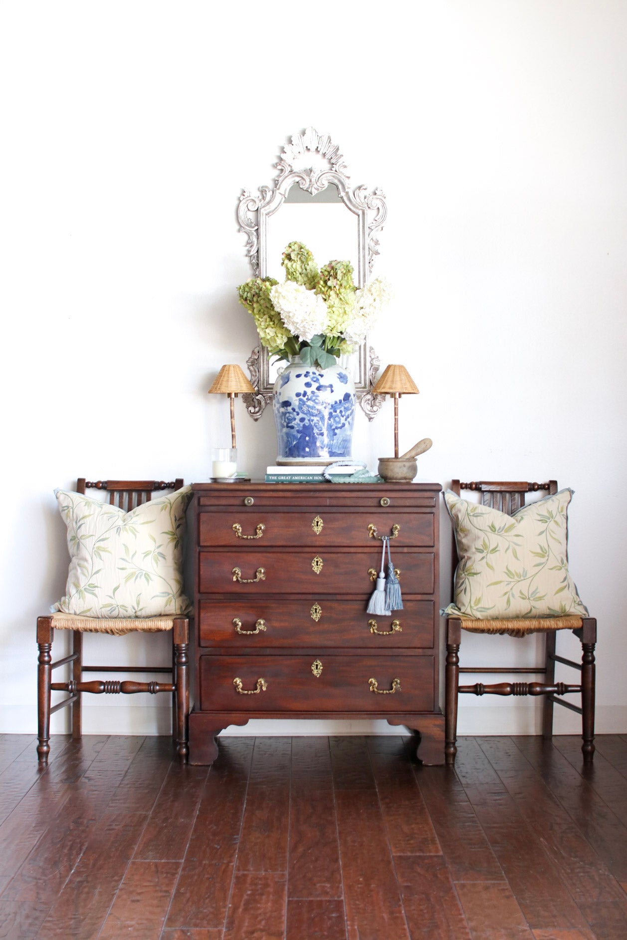 English Mahogany George III Chest