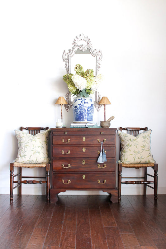 English Mahogany George III Chest
