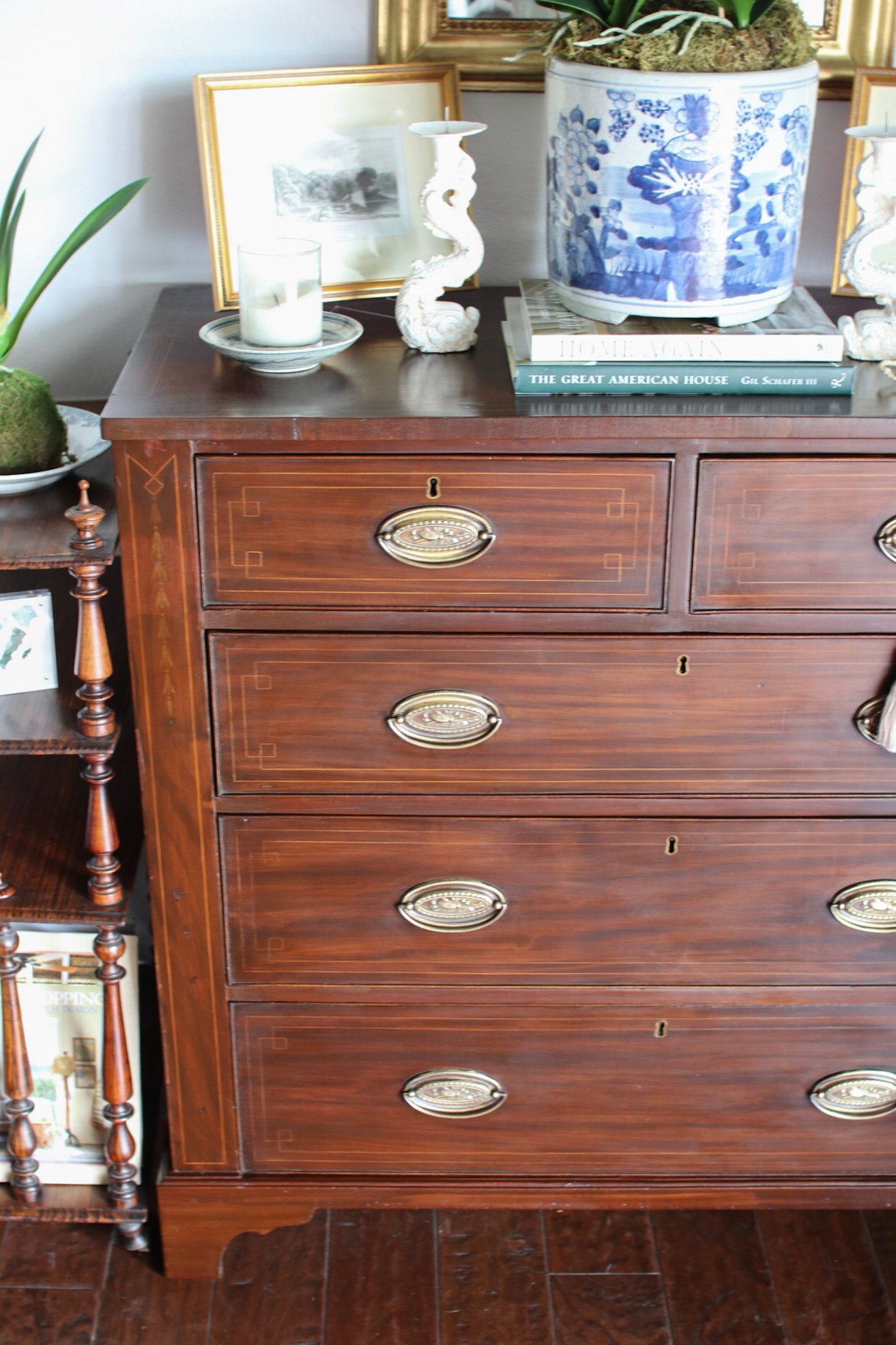English Georgian Chest: 18th Century