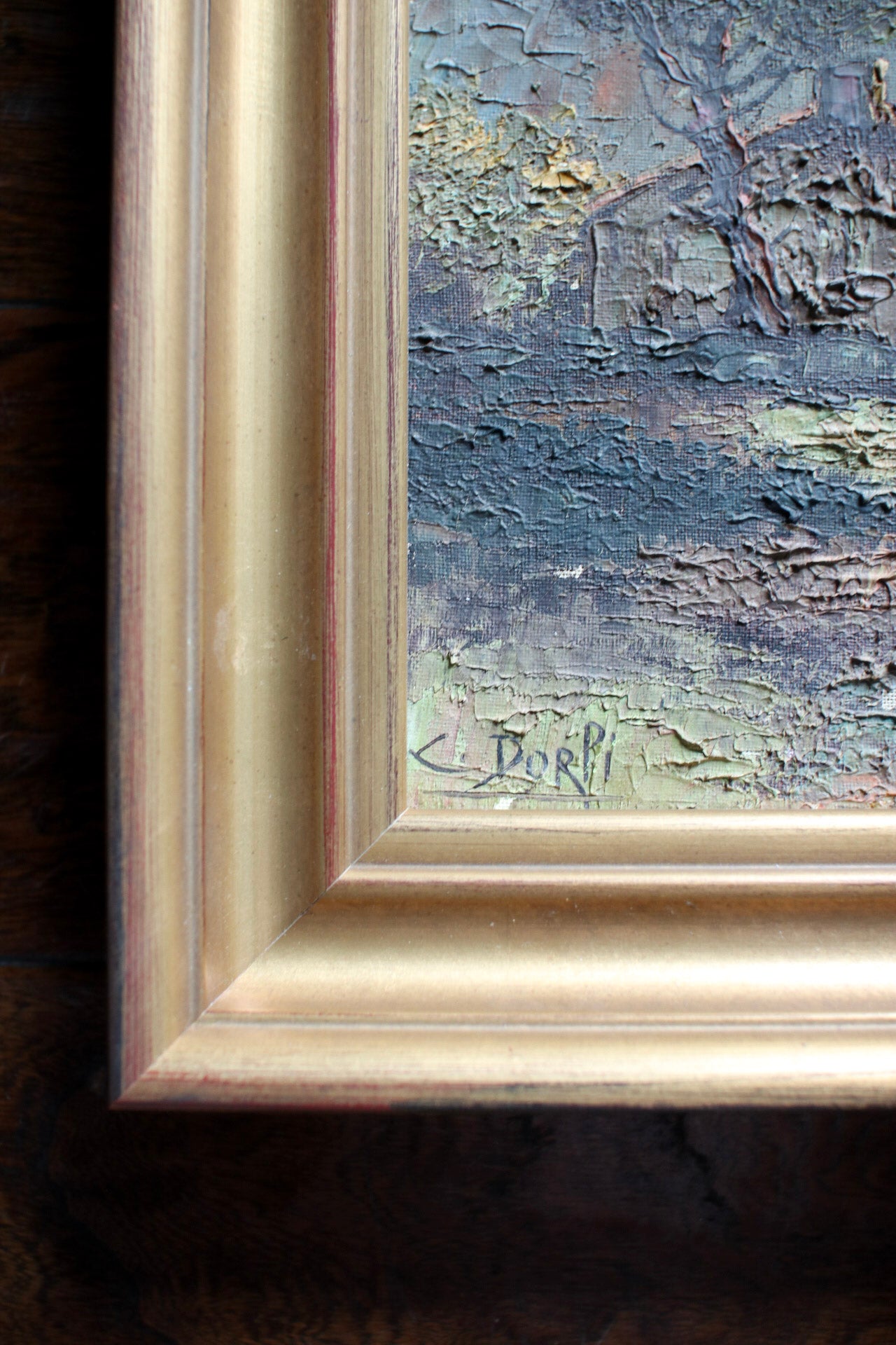 Framed French Painting of Provence