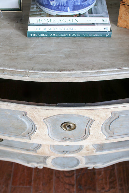 French Painted Regence Commode