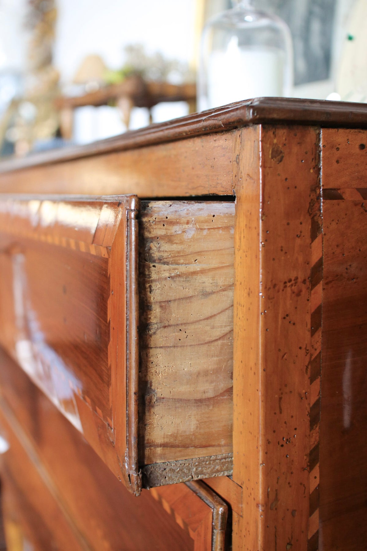 Italian Inlay Commode