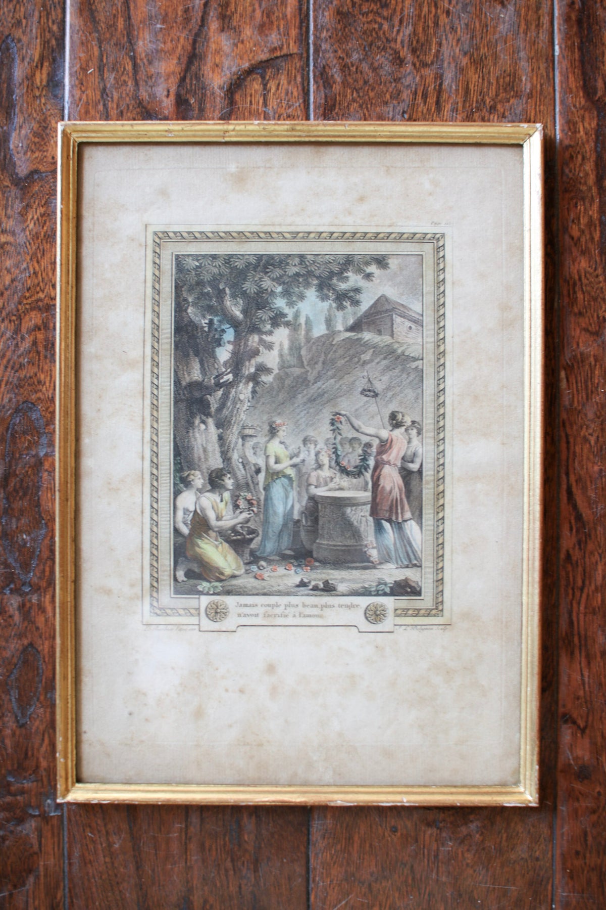 Framed Italian Print