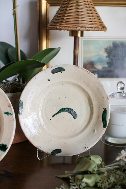 Pair of Italian Ceramic Plates