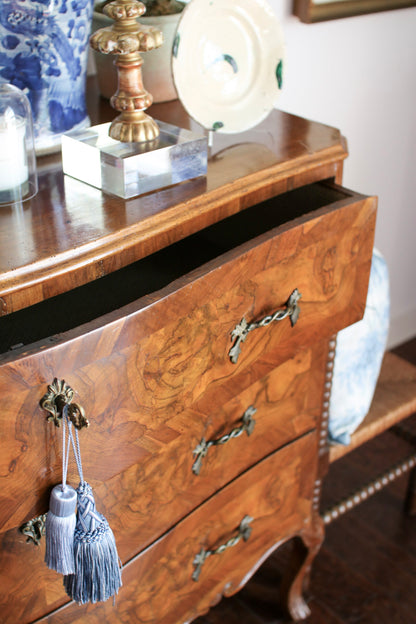 Antique Italian Lombardy Chest: Circa 1680