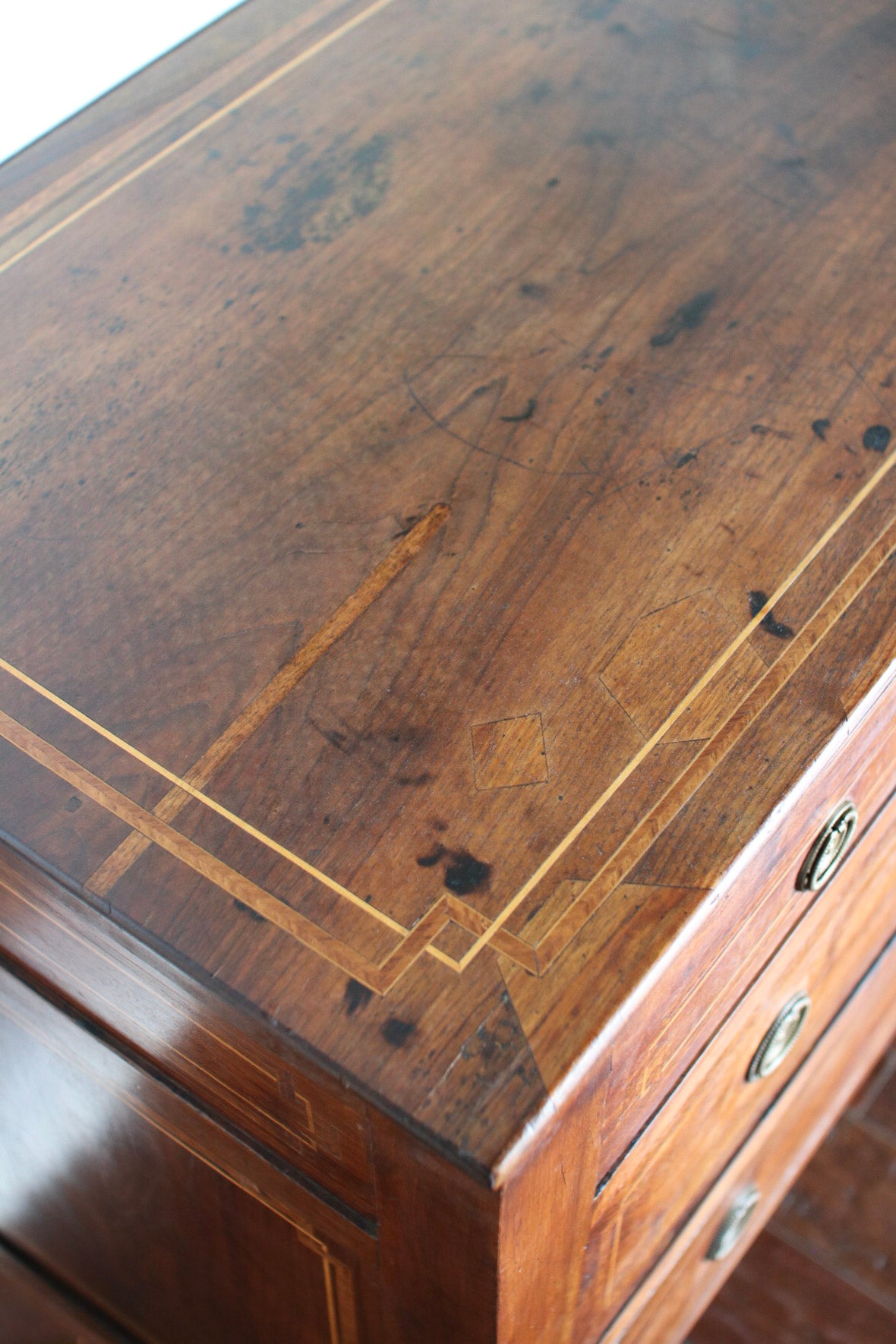 Italian Inlay Commode
