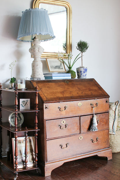 Antique English Drop Front Secretary