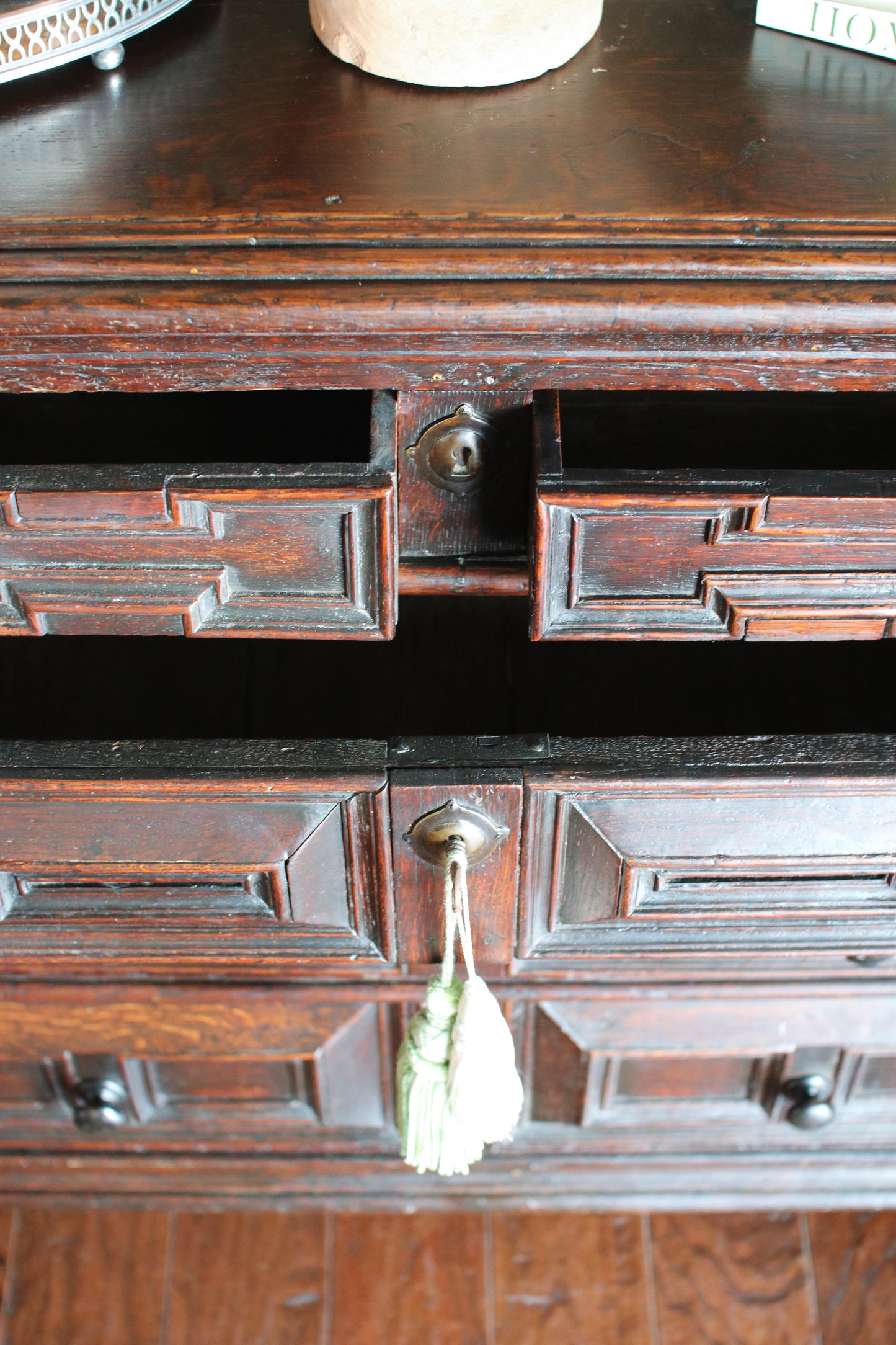 Antique English Jacobean Chest