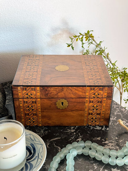 English Tunbridge Writing Slope Box