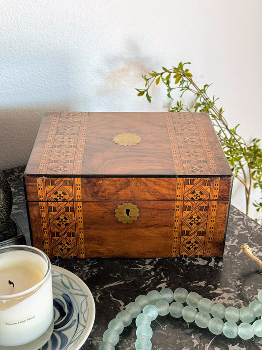 English Tunbridge Writing Slope Box