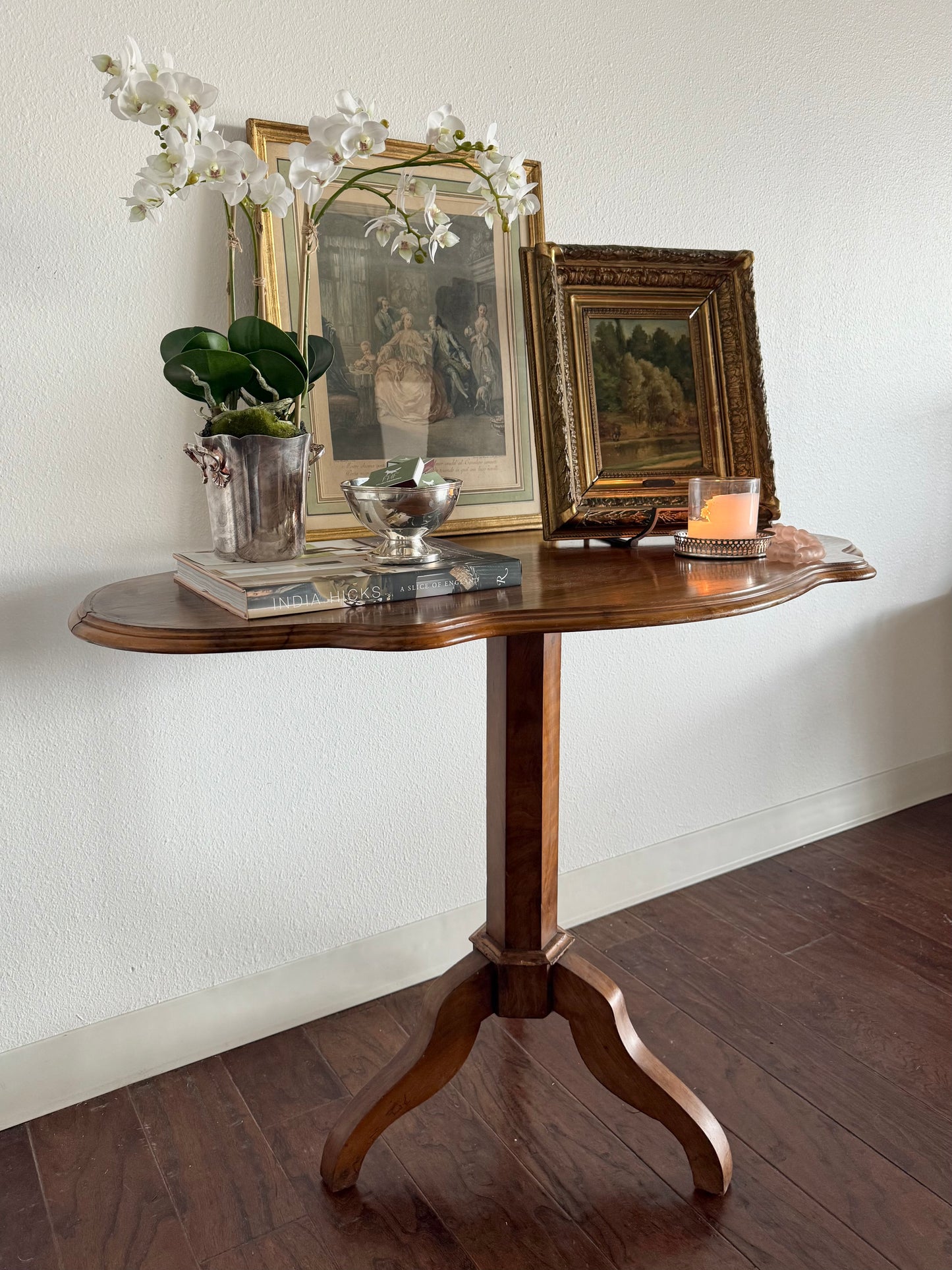 French Walnut Violin Table