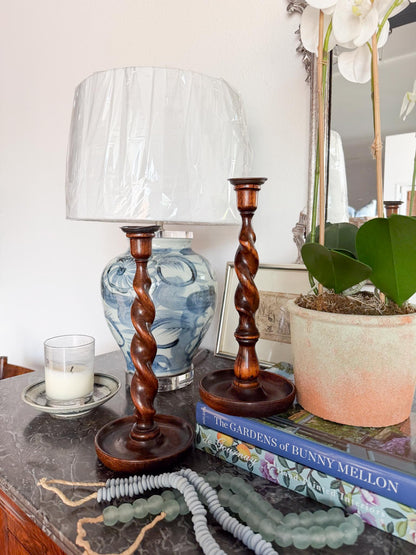 Barley Twist Candlesticks
