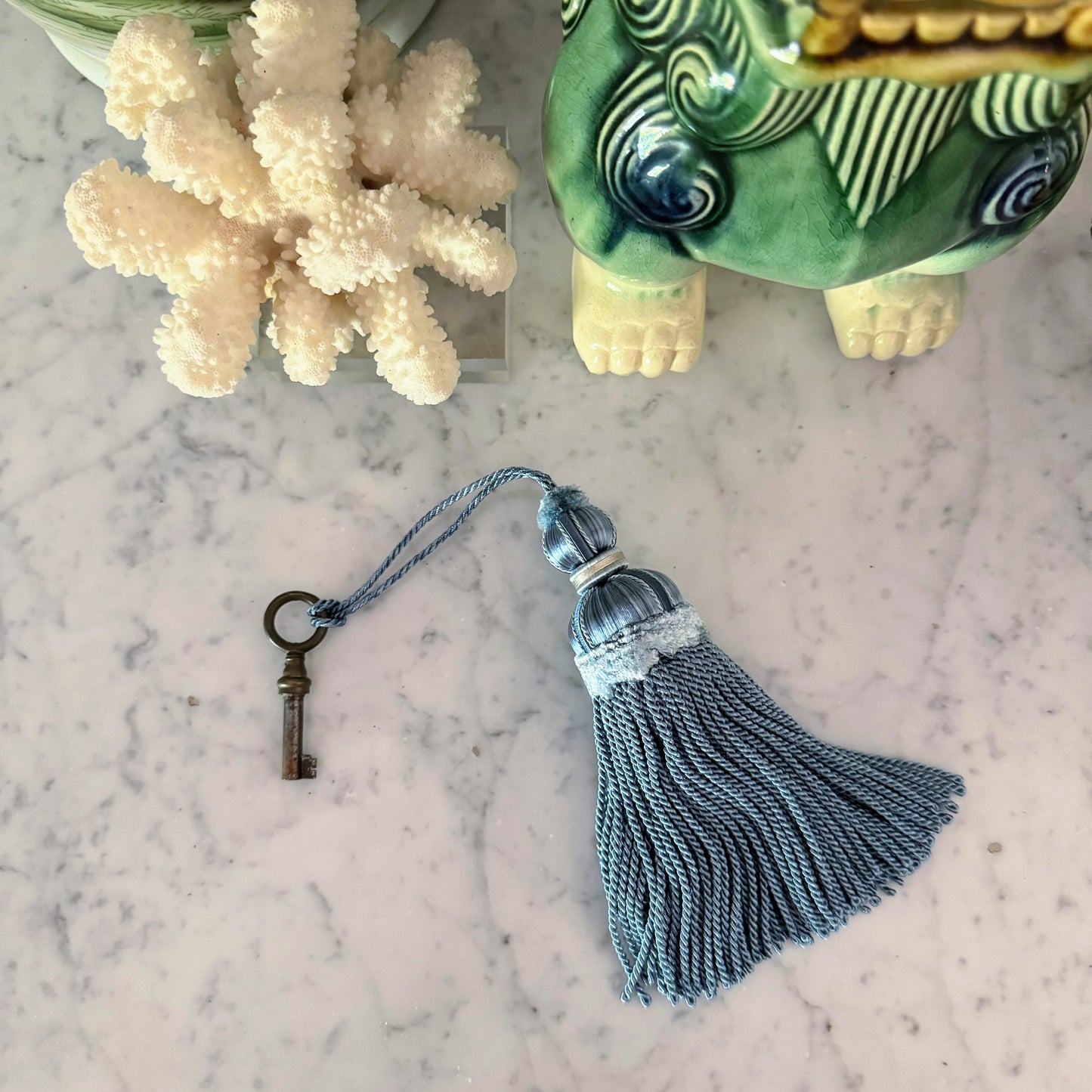 Avingnon Tassel in Bleu