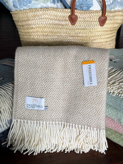 English Wool Throw
