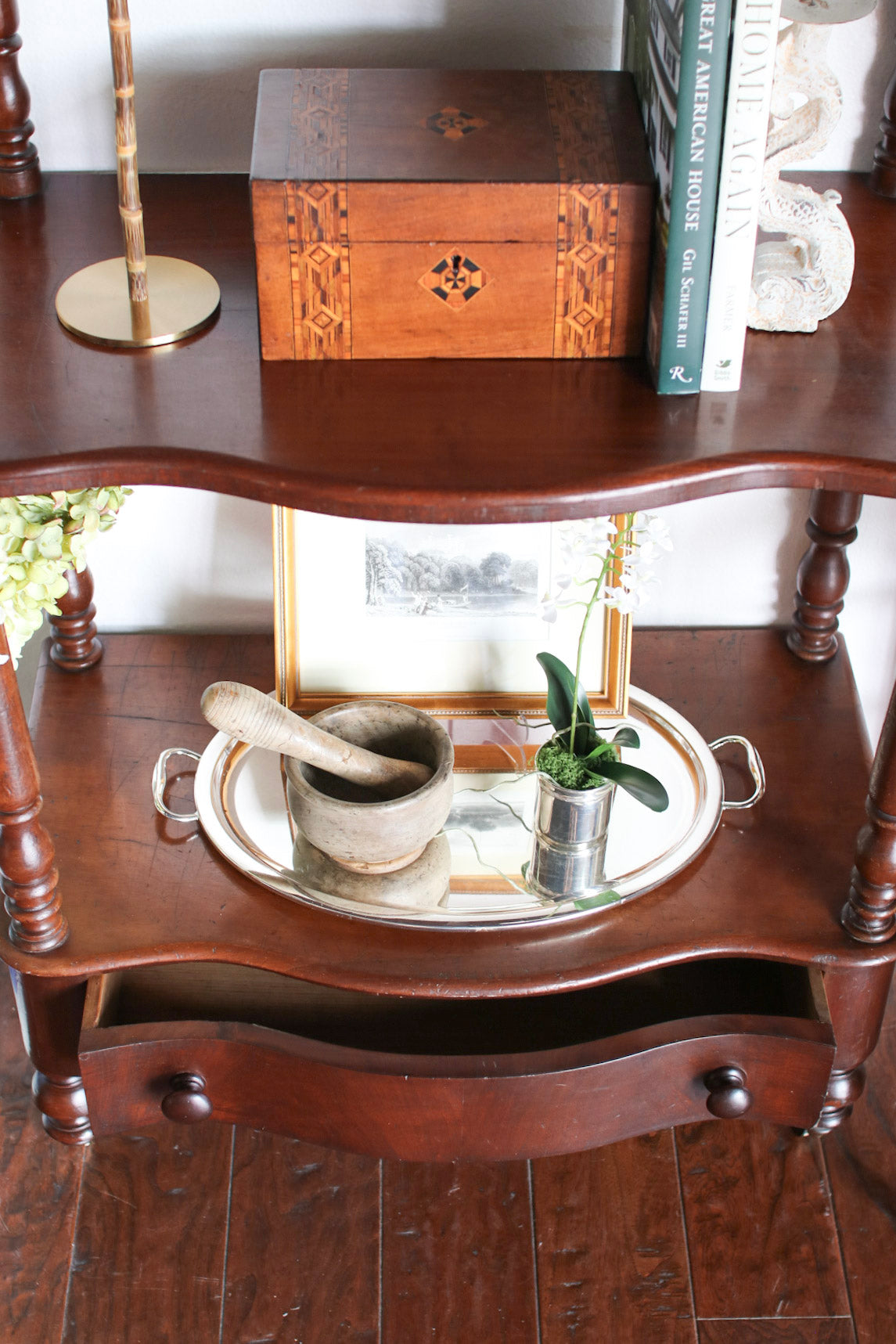 English Etagere