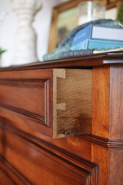 French Louis Philippe Walnut Commode