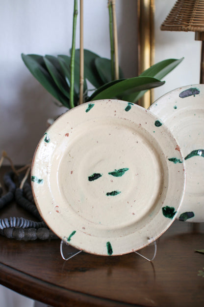 Pair of Italian Ceramic Plates