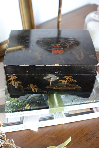 Chinoiserie Lacquered Box