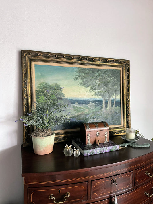 Signed Painting of Texas Bluebonnets