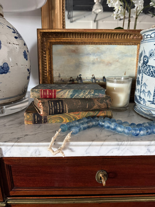 French Marbled Books