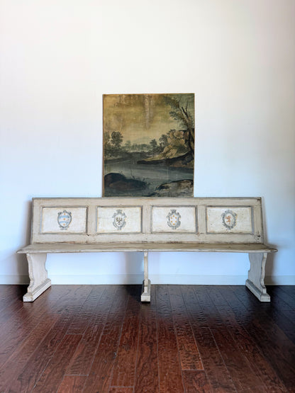 Italian Painted Bench