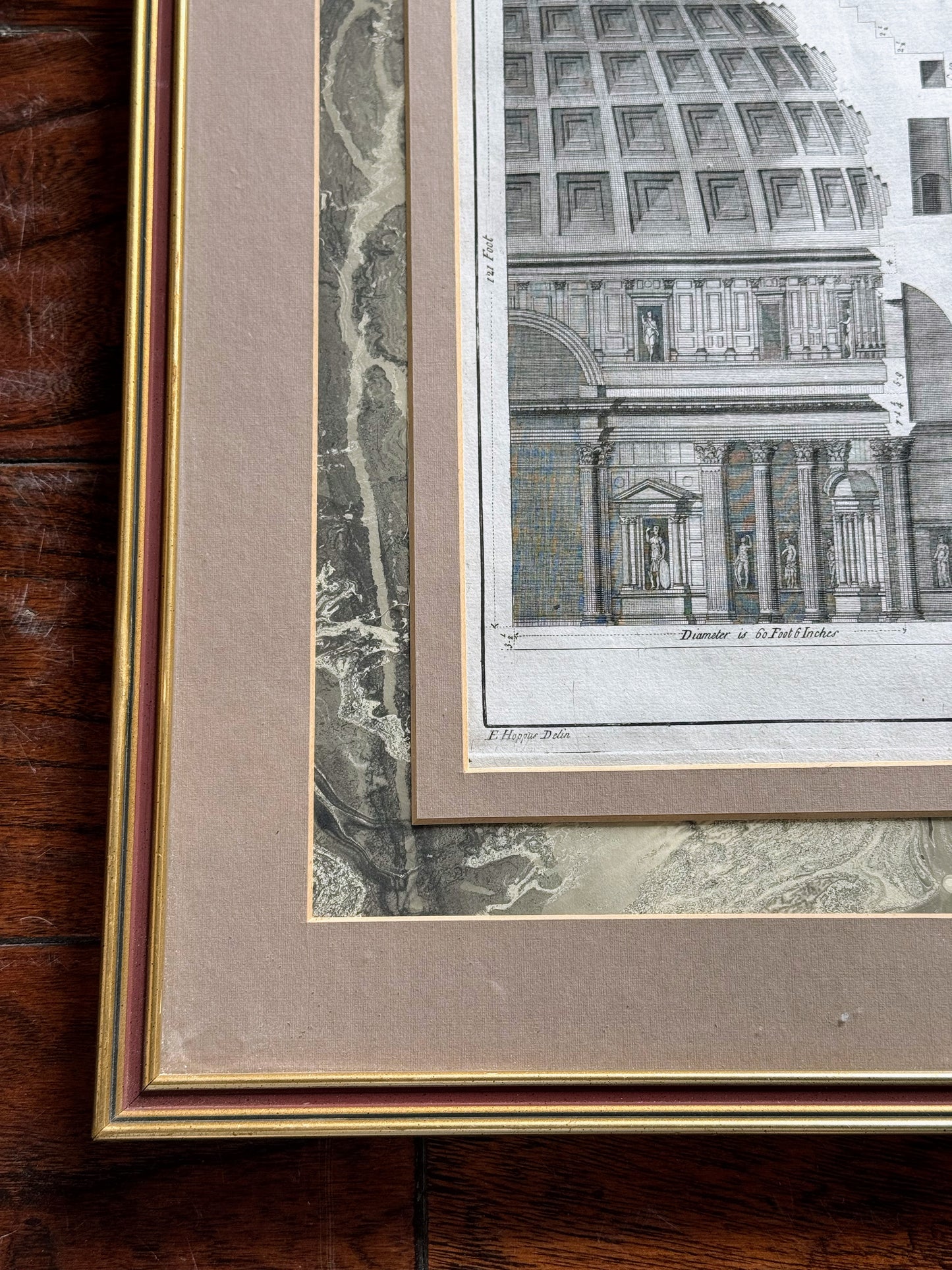 Framed Architectural Print