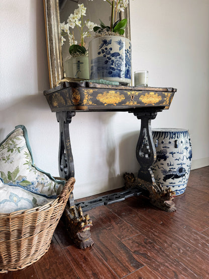 Antique Cantonese Sewing Table