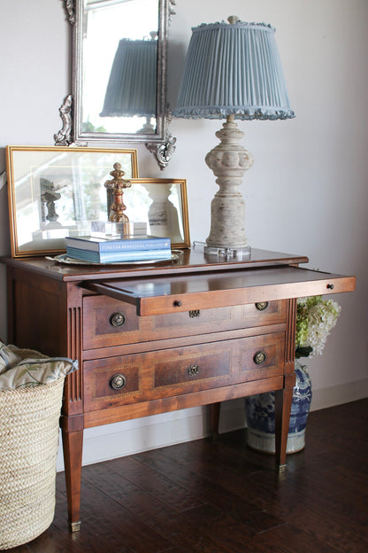 French Louis XVI Secretary Chest with Inlay