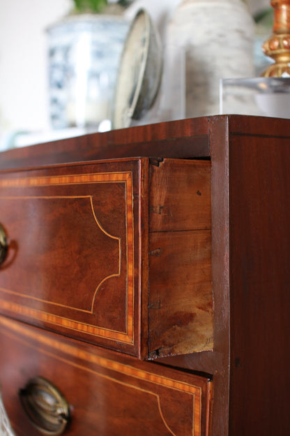 English Bowfront with String Inlay