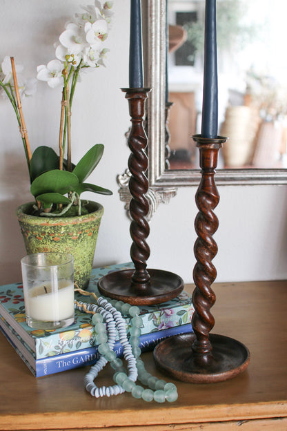 Barley Twist Candlesticks