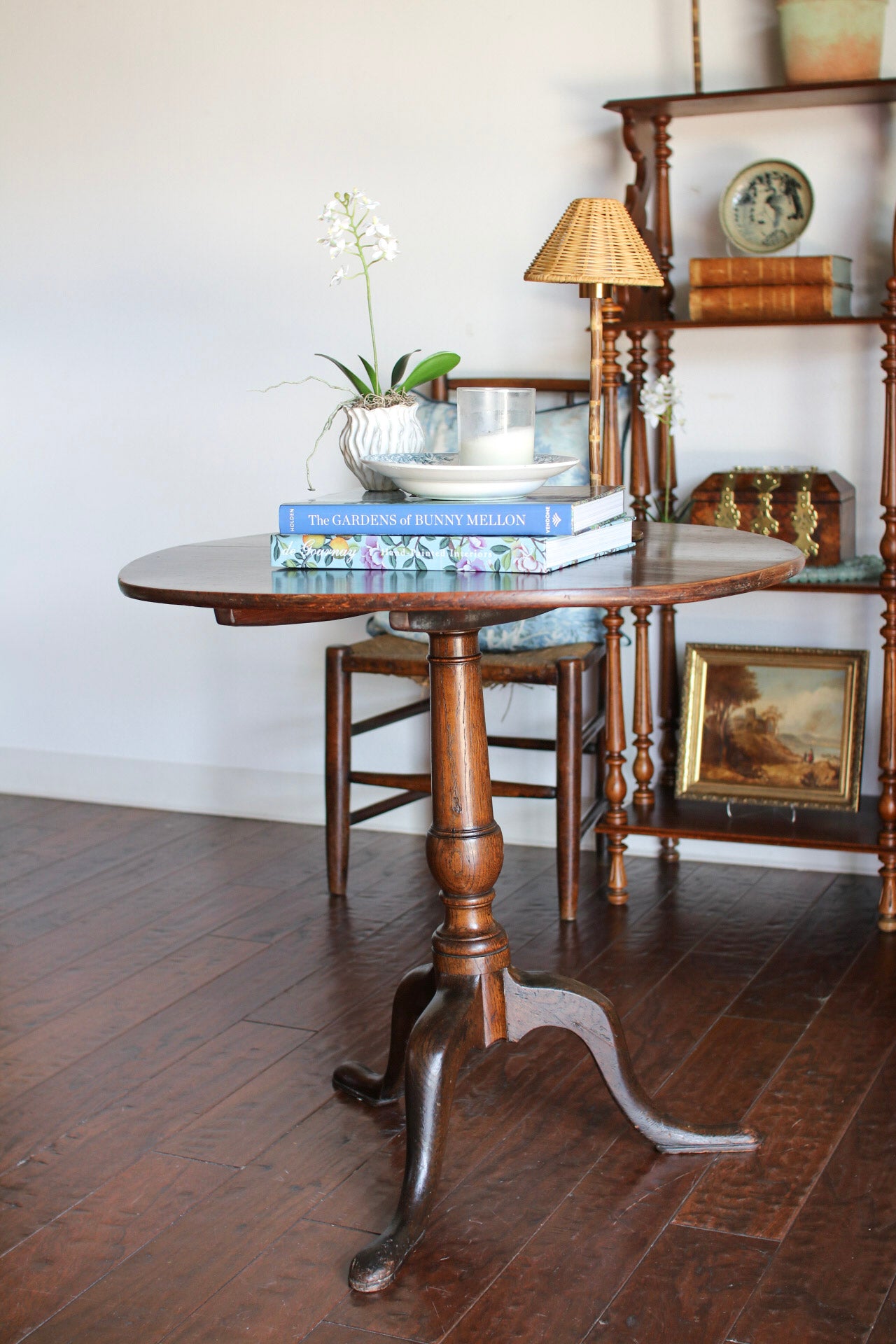 English Tripod Table: 18th Century