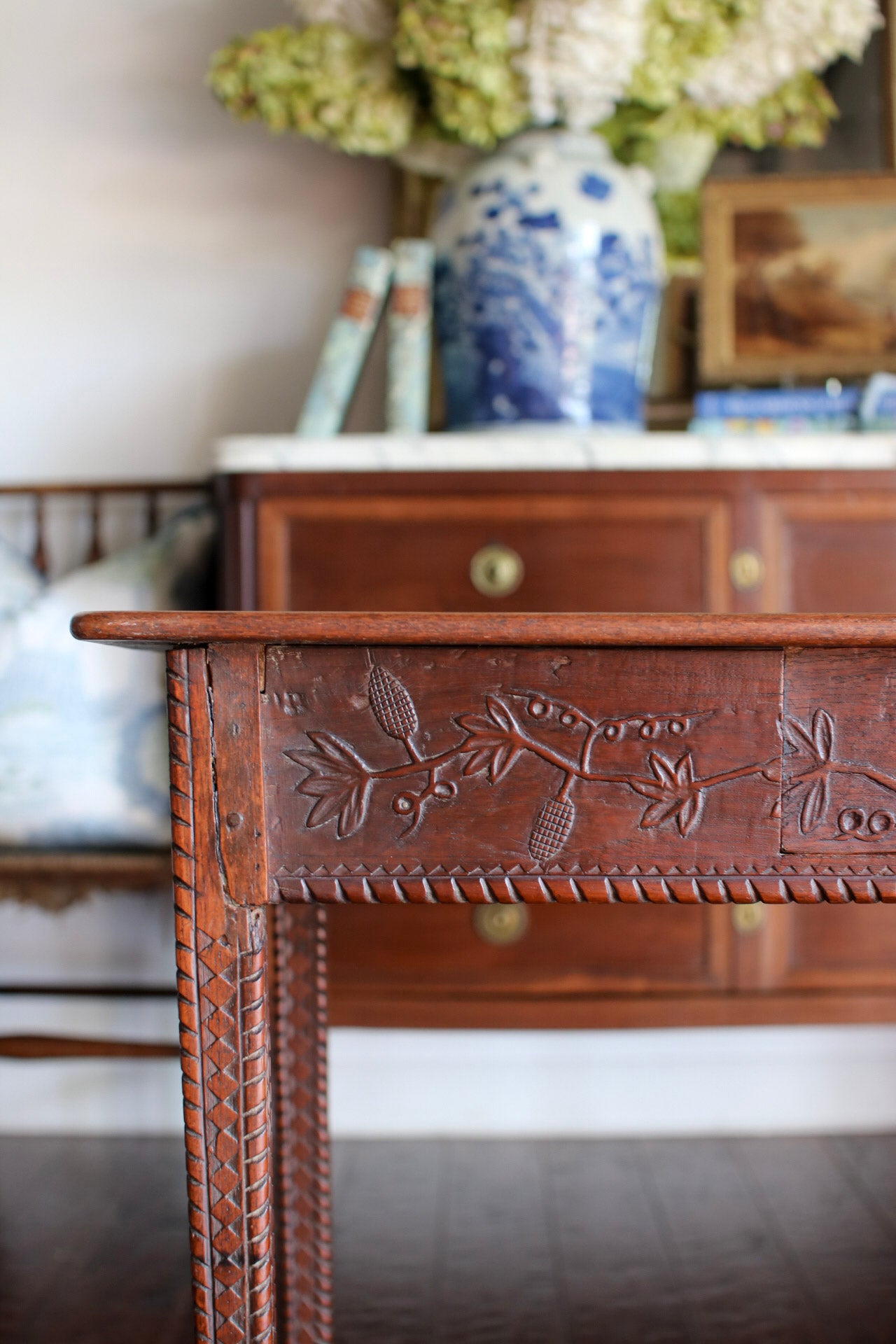 French Carved Table